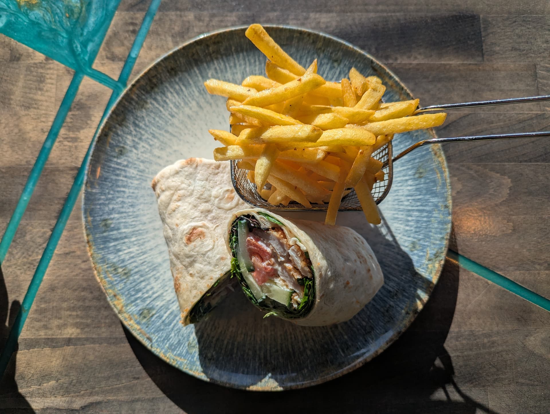 Caesar Wrap bei Restaurant Kaspio in Stade
