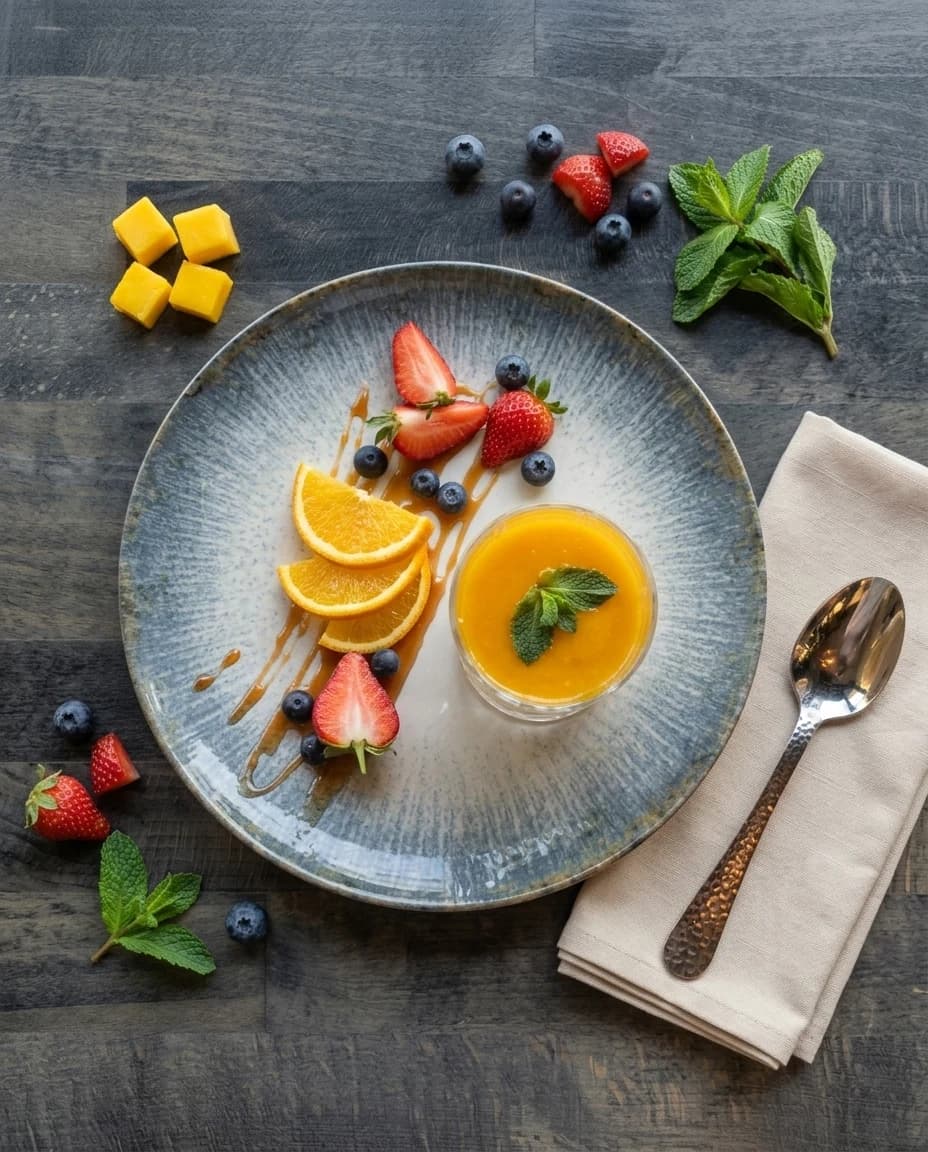 Panna Cotta — Restaurant Kaspio Stade