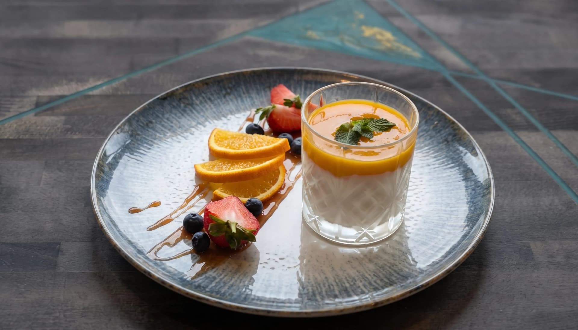 Panna Cotta — Restaurant Kaspio Stade
