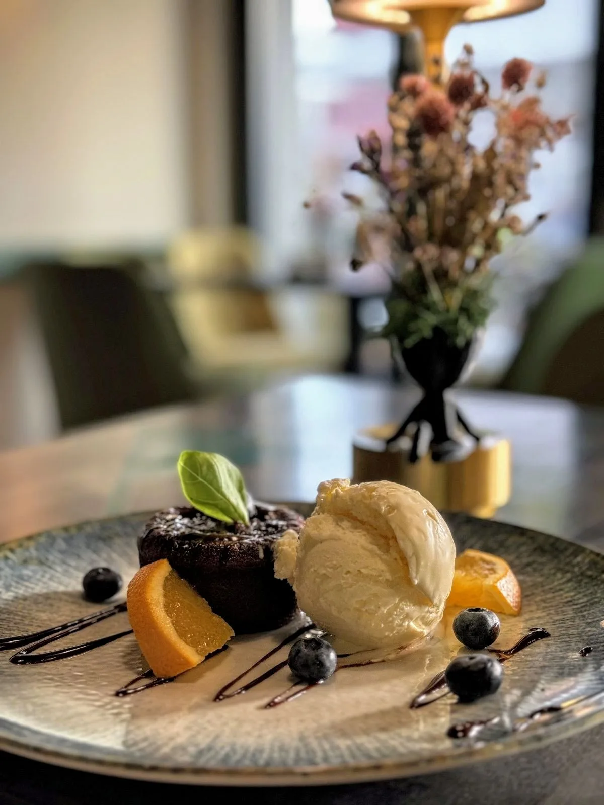 Restaurant Kaspio am Fischmarkt in Stade — Innenansicht